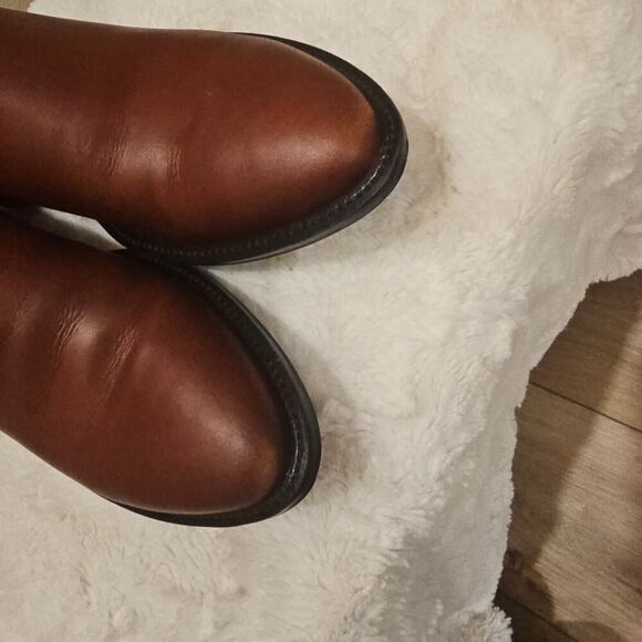 Ecco Shape 35 Sartorelle Brown Leather Ankle Boots Size 9-9.5 - Picture 3 of 8